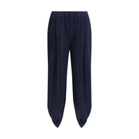 Giorgio Armani Blue Polyester Casual Pants by Giorgio Armani