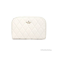 Kate Spade Carey Mini Parchment Quilted Smooth Leather Camera Crossbody Handbag by Kate Spade