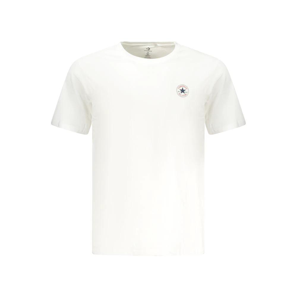 Converse Bianco Cotton Men T-Shirt by Converse
