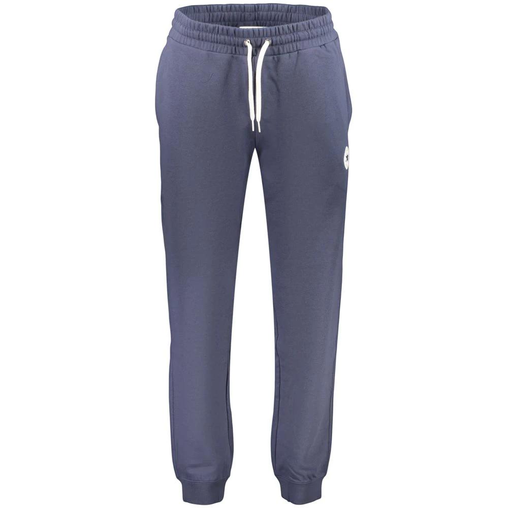 Converse Blu Cotton Men Sweatpants by Converse