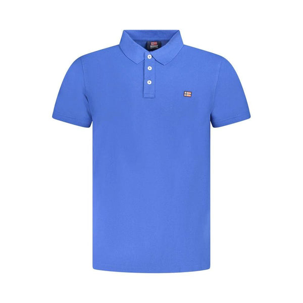 Norway 1963 Blue Cotton Men's Polo by Norway 1963