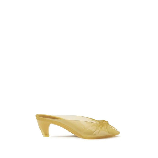 Chloé Beige Rubber Mules by Chloé