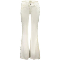Desigual Bianco Cotton Female Jeans by Desigual