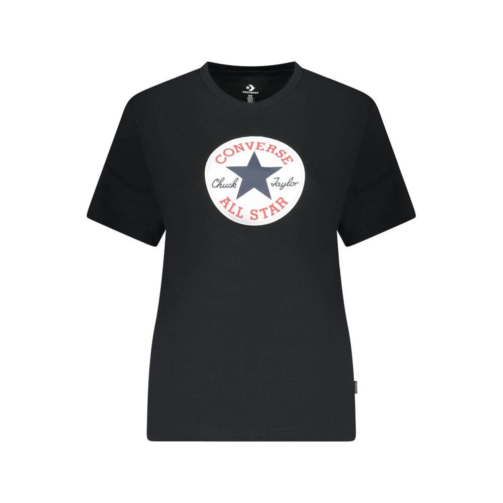 Converse Black Cotton Polo Shirt by Converse