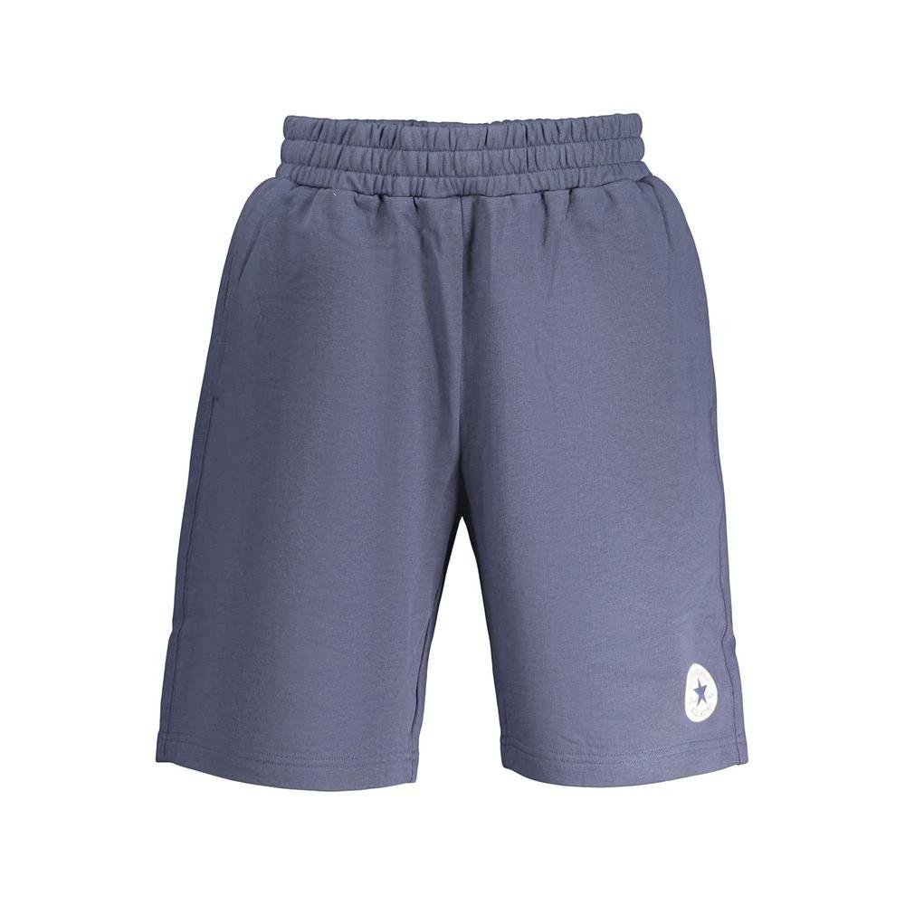 Converse Blue Cotton Shorts by Converse