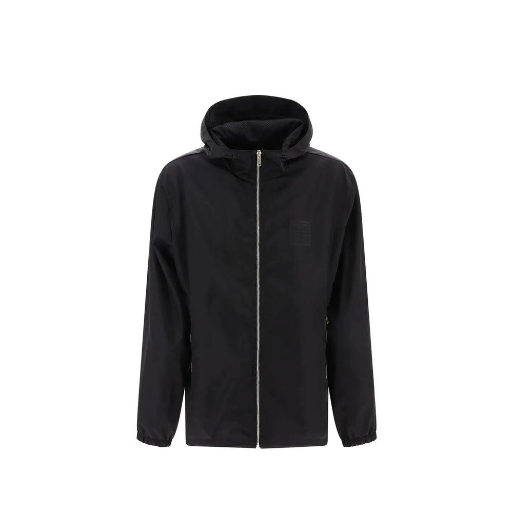 Givenchy Black Nylon Shell Jacket by Givenchy