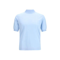 Prada Blue Cotton Sweatshirt by Prada