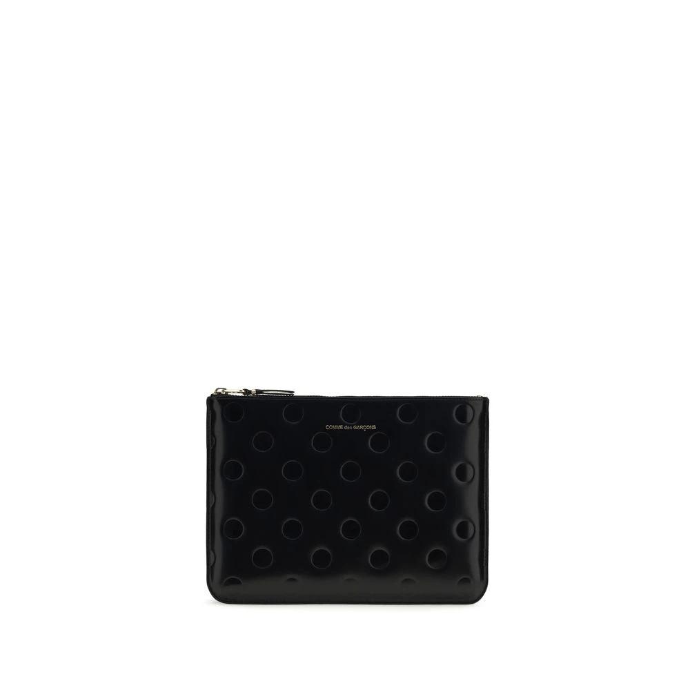 Comme Des Garçons Black Calf Leather Bos Taurus Wallet by Comme Des Garçons