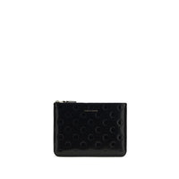 Comme Des Garçons Black Calf Leather Bos Taurus Wallet by Comme Des Garçons
