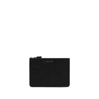 Comme Des Garçons Black Calf Leather Bos Taurus Wallet by Comme Des Garçons