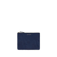 Comme Des Garçons Blue Calf Leather Bos Taurus Wallet by Comme Des Garçons