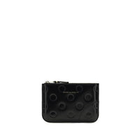 Comme Des Garçons Black Calf Leather Bos Taurus Wallet by Comme Des Garçons