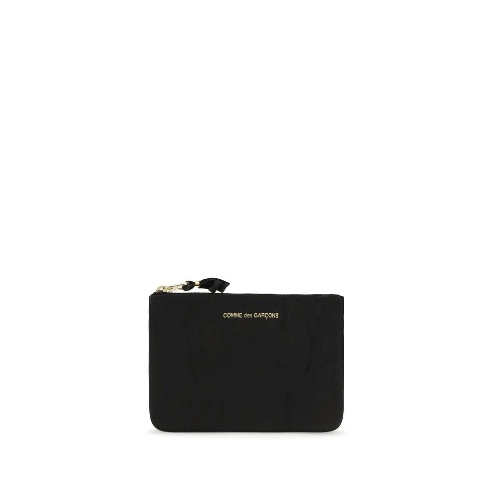 Comme Des Garçons Black Calf Leather Bos Taurus Wallet by Comme Des Garçons