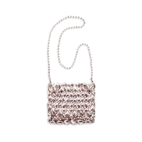 Self-Portrait Multicolor Polyester Shoulder Bag by Self-Portrait