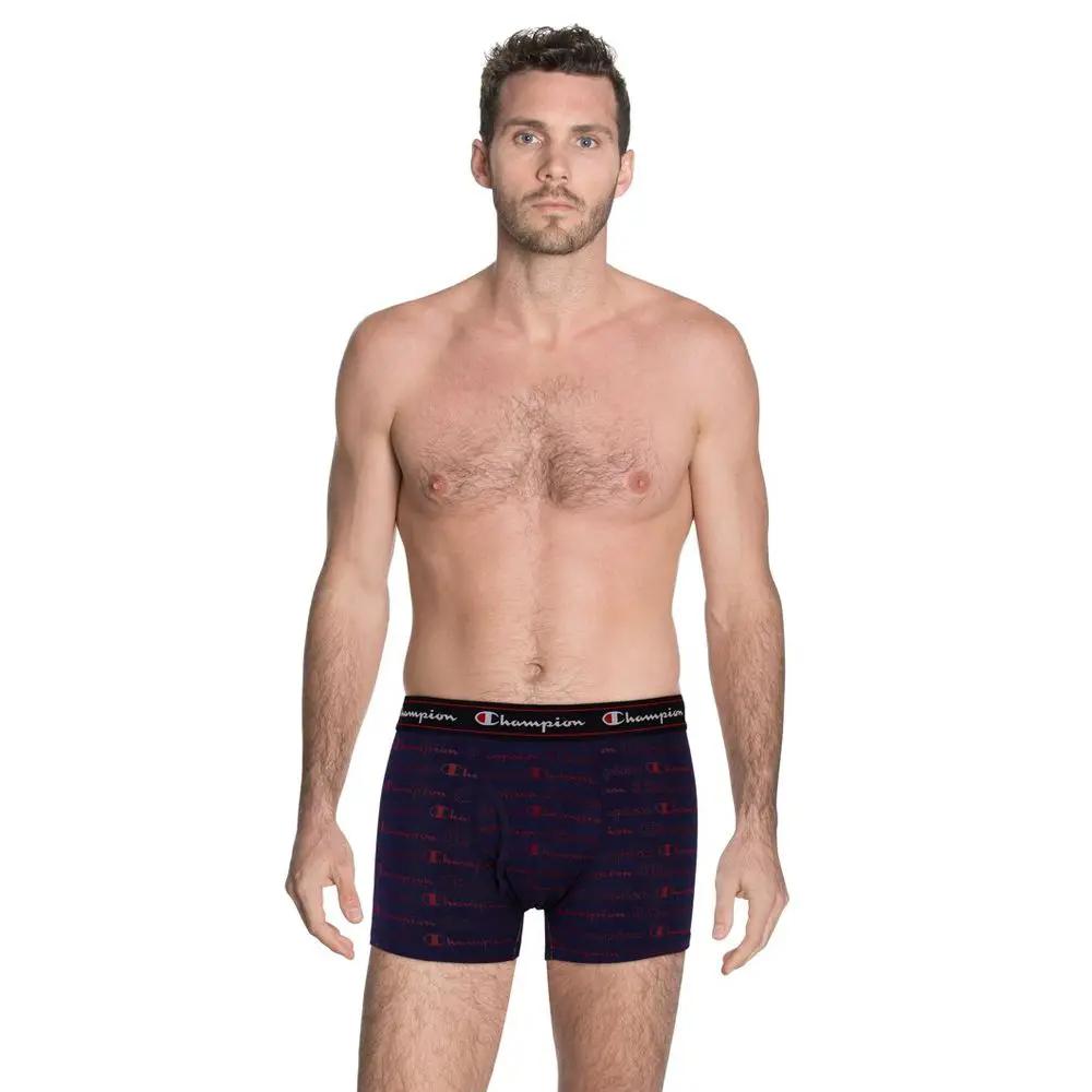 Champion Navy Blue Cotton Boxers by Champion