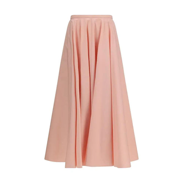 Givenchy Multicolor Cotton Long Skirt by Givenchy