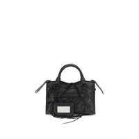 Balenciaga Black Lamb Leather Shoulder Bag by Balenciaga