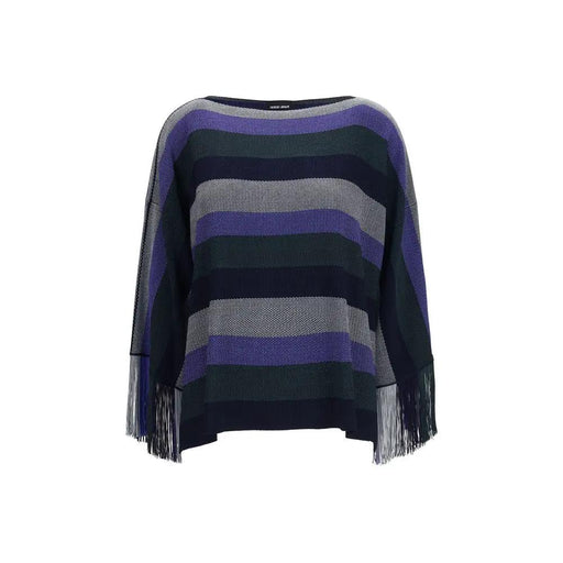 Giorgio Armani Multicolor Viscose Sweater by Giorgio Armani