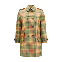 Burberry Multicolor Polyester Coat by Burberry