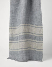 Brunello Cucinelli Bicolor Linen Scarf by Brunello Cucinelli