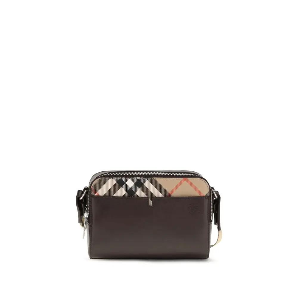 Burberry Brown Calf Leather Bos Taurus Wallet by Burberry