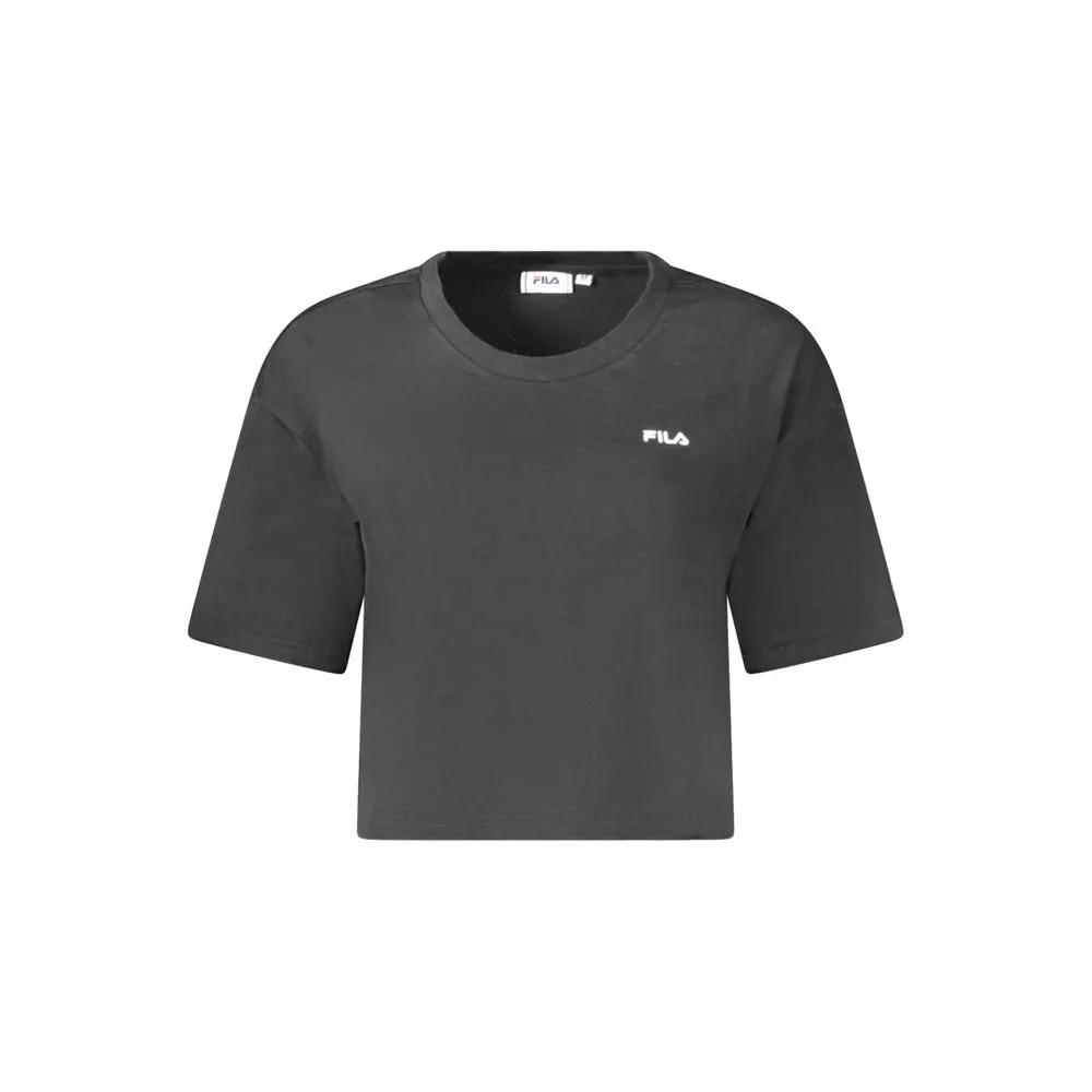 Fila Black Cotton Women's T-Shirt by Fila
