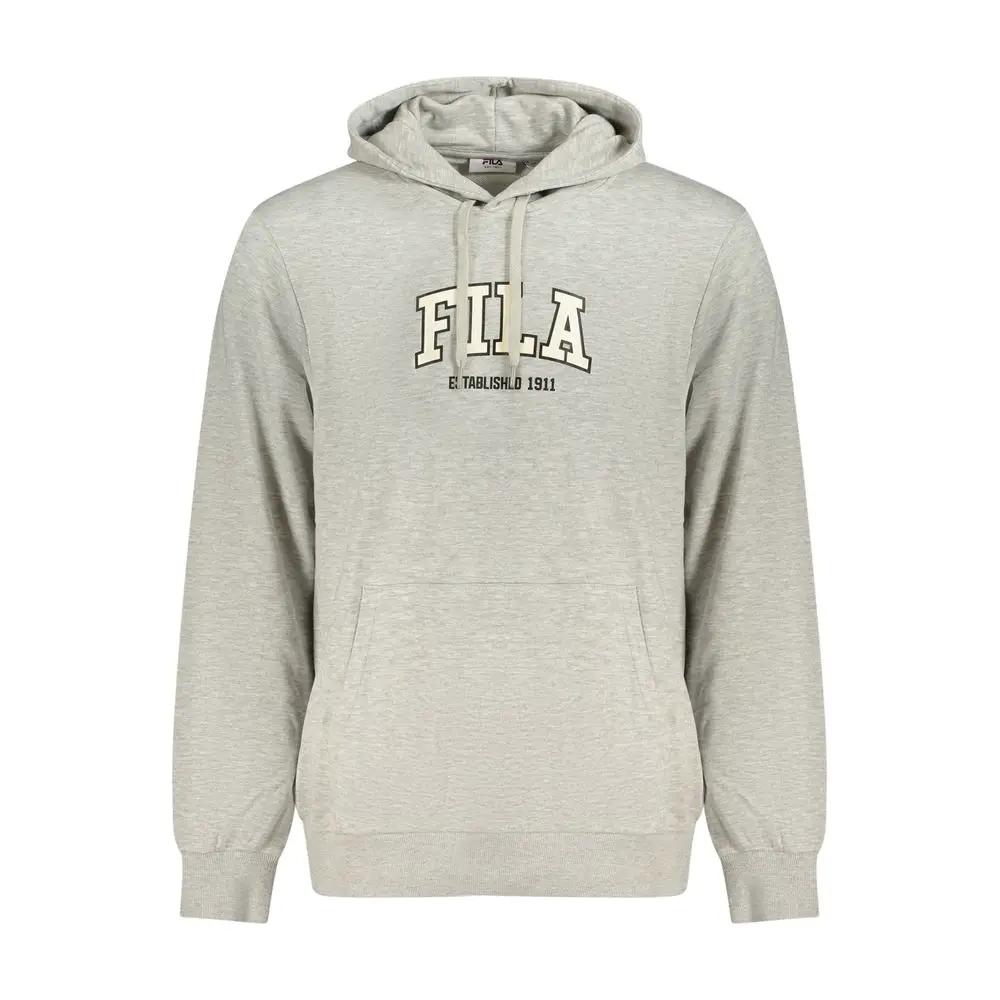 Fila Gray Cotton Men's Sweatshirt by Fila