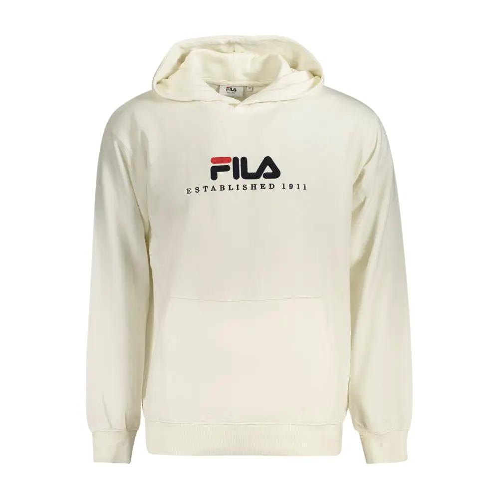 Fila White Cotton Mens Sweatshirt by Fila