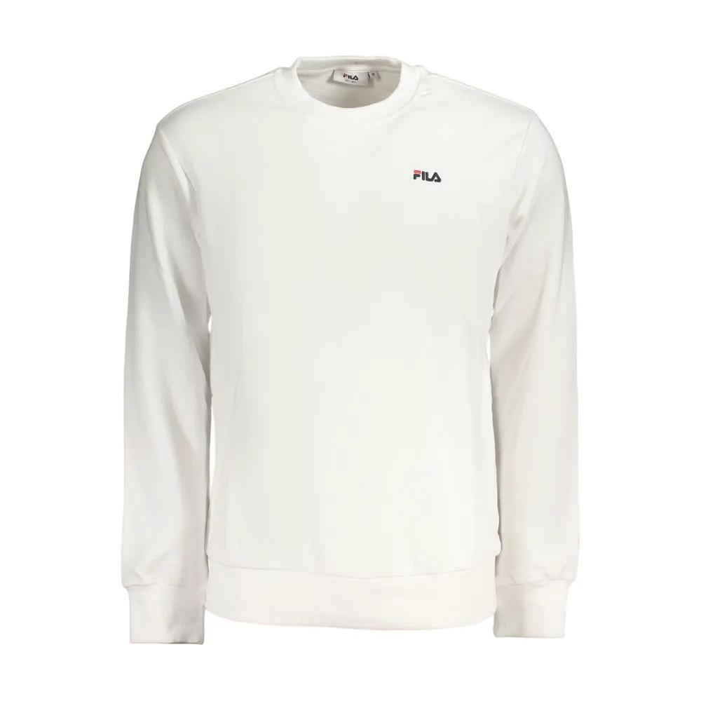 Fila White Cotton Men's Sweatshirt by Fila