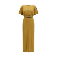 PINKO Brown Cotton Casual Dress by PINKO