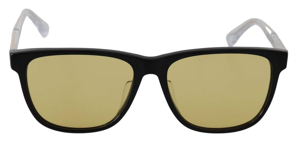 Diesel Black Frame DL0330-D 01E 57 Yellow Transparent Lenses Sunglasses by Diesel