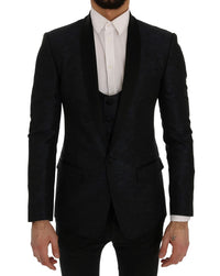 Dolce & Gabbana Blue MARTINI Slim 2 Piece Blazer