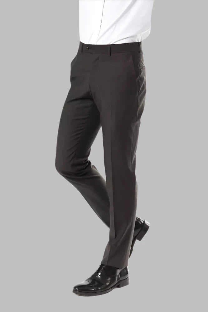 Uominitaliani Gray Wool Men's Pant
