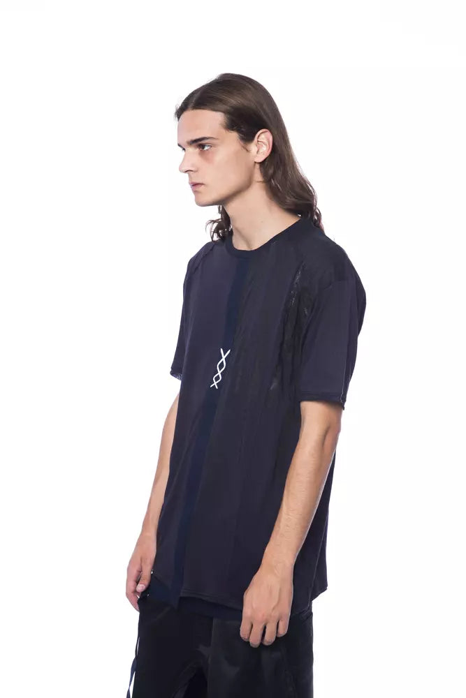 Nicolo Tonetto Blue Cotton Men's T-Shirt