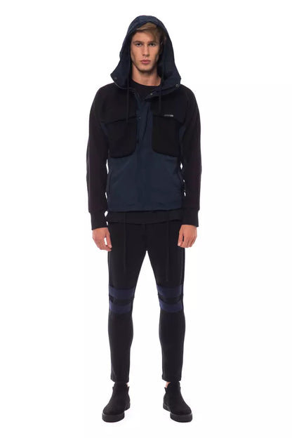 Nicolo Tonetto Black Wool Men's Jacket
