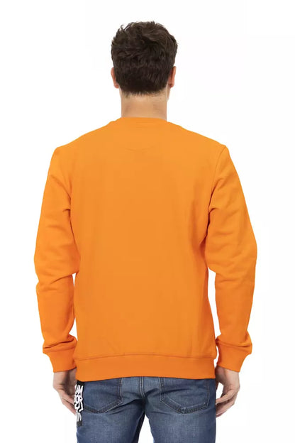 Automobili Lamborghini Orange Cotton Unisex Sweatshirt