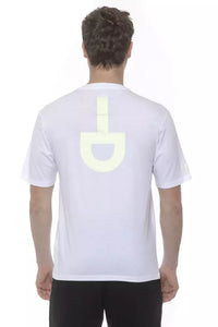 Tond White Cotton Men's T-Shirt