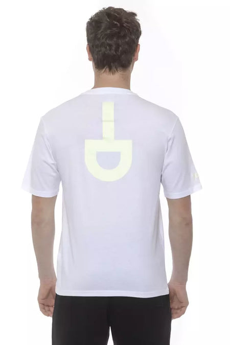 Tond White Cotton Men's T-Shirt