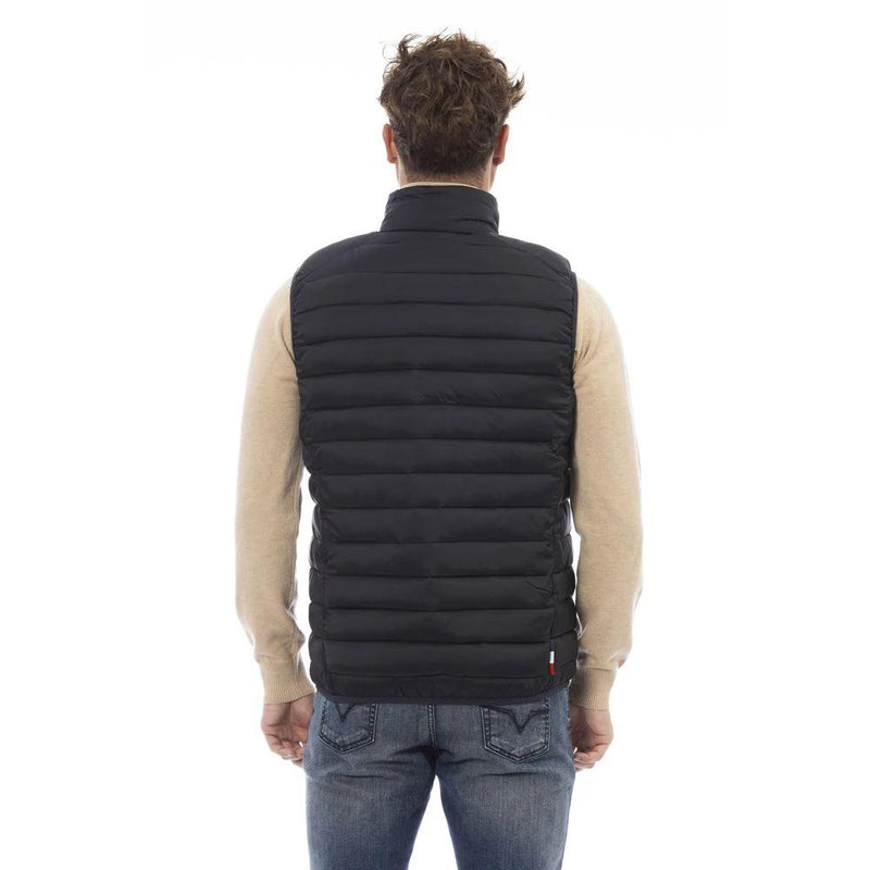 Invicta Black Polyamide Men Vest by Invicta