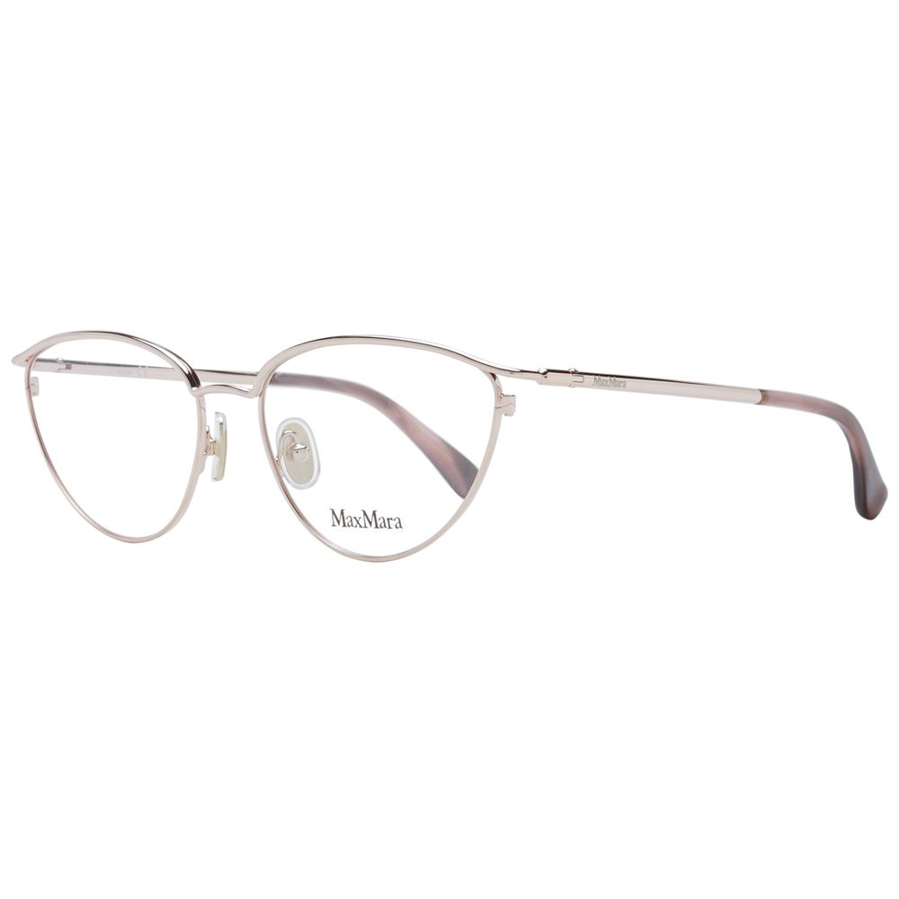 Max Mara Rose Gold Metal Glasses (Frames)