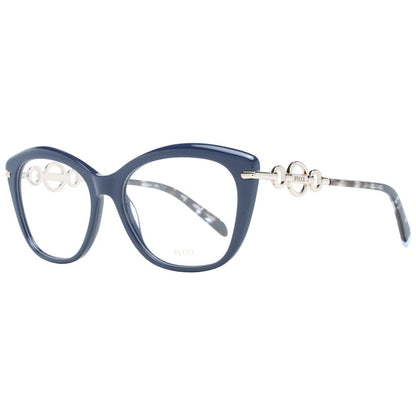 Emilio Pucci Blue Plastic Glasses (Frames)