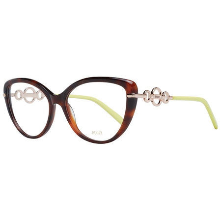 Emilio Pucci Brown Plastic Glasses (Frames)