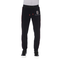 Trussardi Black Cotton Men's Sports Pant