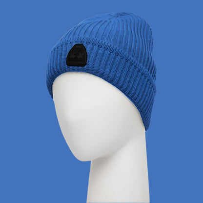 La Martina Blue Acrylic Men Beanie