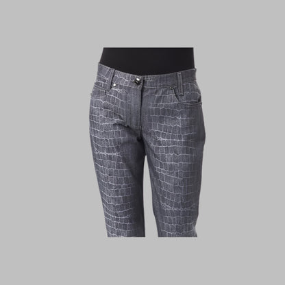 BYBLOS Black Viscose Women's Pants