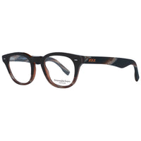 Ermenegildo Zegna Brown Men Optical Frames