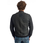 Roberto Pepe Luxury Gray Lambskin Men Jacket by Roberto Pepe Luxury
