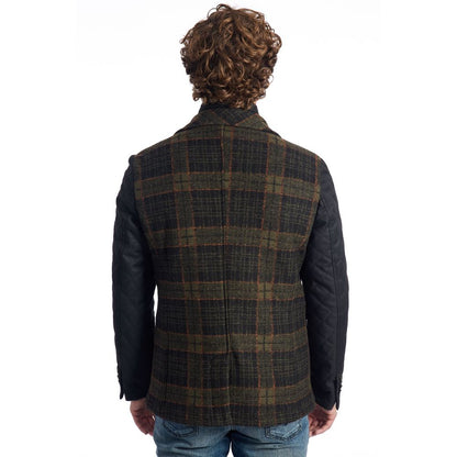 Roberto Pepe Luxury Brown Wool Men's Jacket