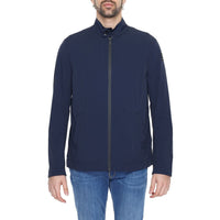 Suns Blue Nylon Jackets & Coat