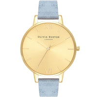 Olivia Burton Blue Artificial Leather Watch